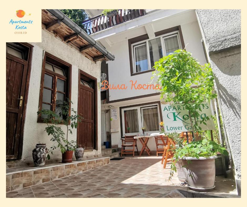 Vila Kosta City Center Port Ohrid Eksteriør billede