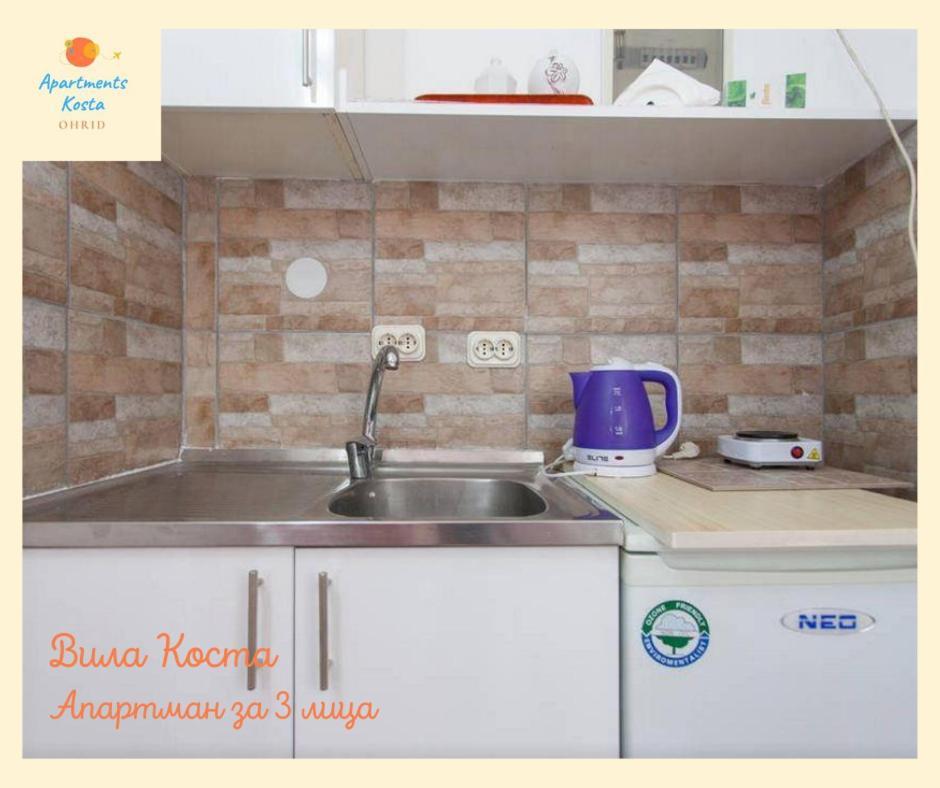Vila Kosta City Center Port Ohrid Eksteriør billede