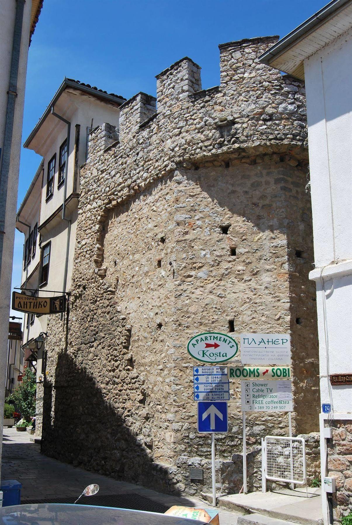 Vila Kosta City Center Port Ohrid Eksteriør billede