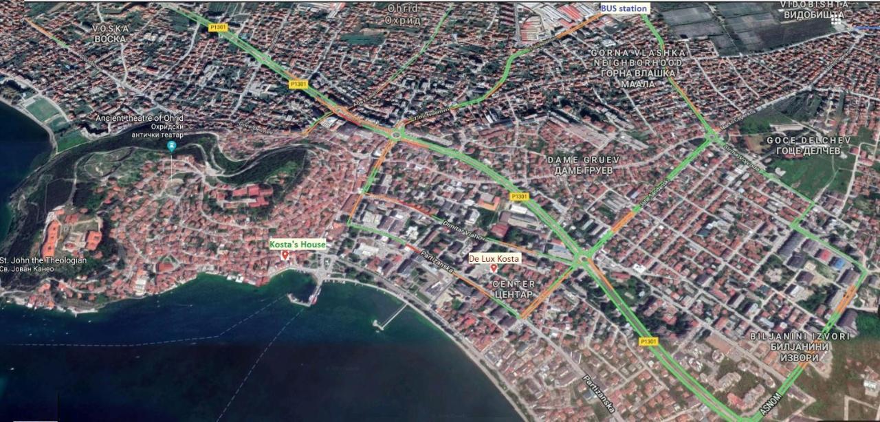 Vila Kosta City Center Port Ohrid Eksteriør billede